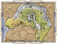 Карта мира TES4: Oblivion